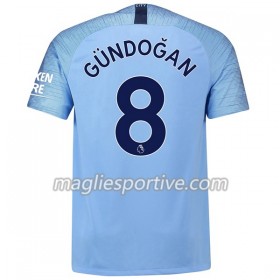 Completo Calcio Manchester City Gundogan 8 Divisa Prima 2018/2019